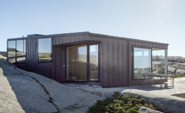 Arkitektritat hus på Gåsö