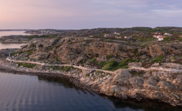 Strandpromenaden i Grundsund